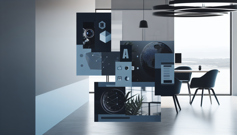 Graphic showing AI search engine processing structured data and entities